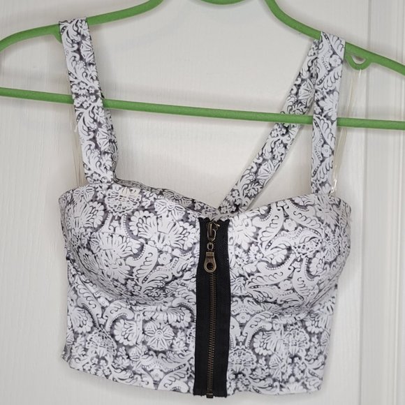 ALI & KRIS // Bustier Crop Top - Picture 1 of 3